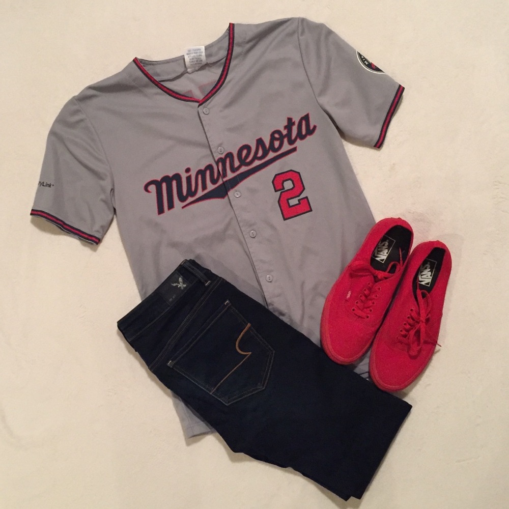Dozier MN Twins Baseball Jersey
